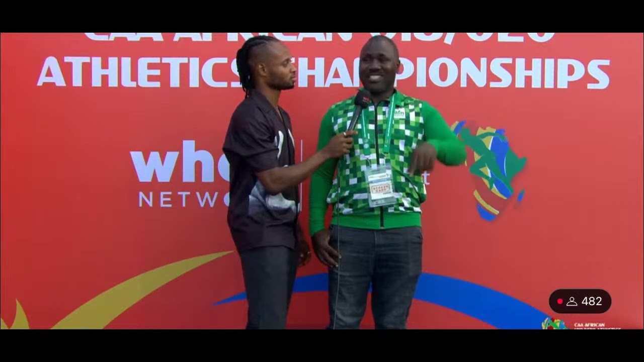 FULL RACE 2000M STEEPLECHASE WOMEN U18 FINAL. CAA U18 AND U20 AFRICAN ATHLETICS CHAMPIONSHIPS