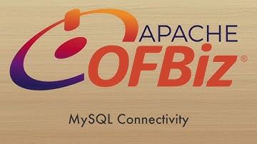 Setup OFBiz with MySQL