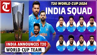 India announces squad for 2024 T20 World Cup; Pant and Samson included, KL Rahul misses out