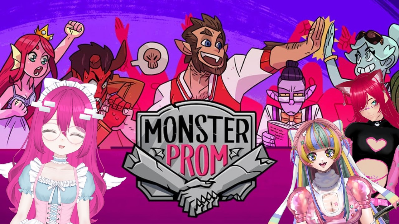 【monster prom】dating monsters with @dreamietube and @simply_vantastic!!