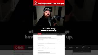 How To Find Casino Welcome Bonuses (link in description) #shorts