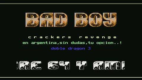 Bad Boy  Intro 1  !  Commodore 64 (C64)
