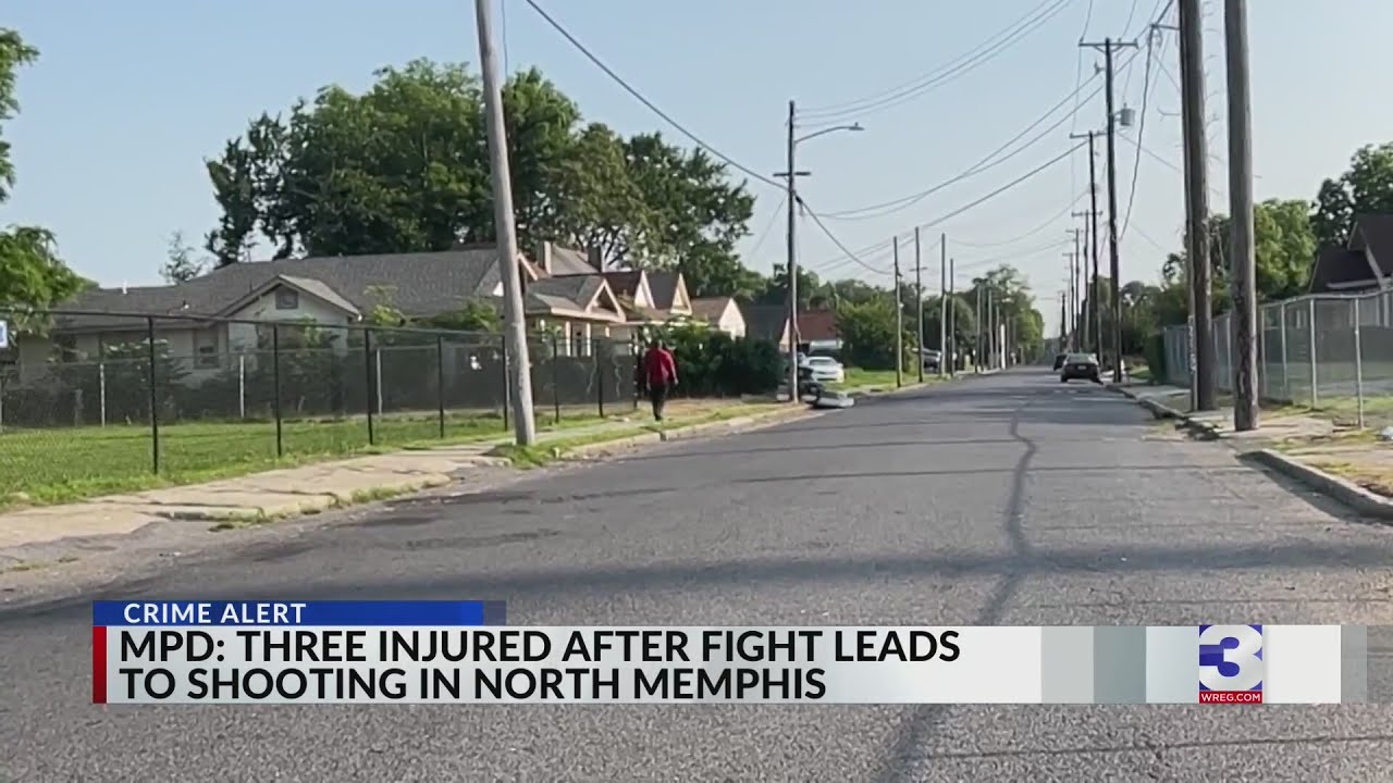 3 injured in North Memphis shooting - YouTube