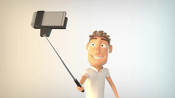 Selfie Logo with 3d Character-After Effects Templates-Yegshop