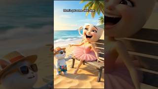 White Kitten Wants Ice Creambut Mom  shorts cat cats animation comedy cute catshorts