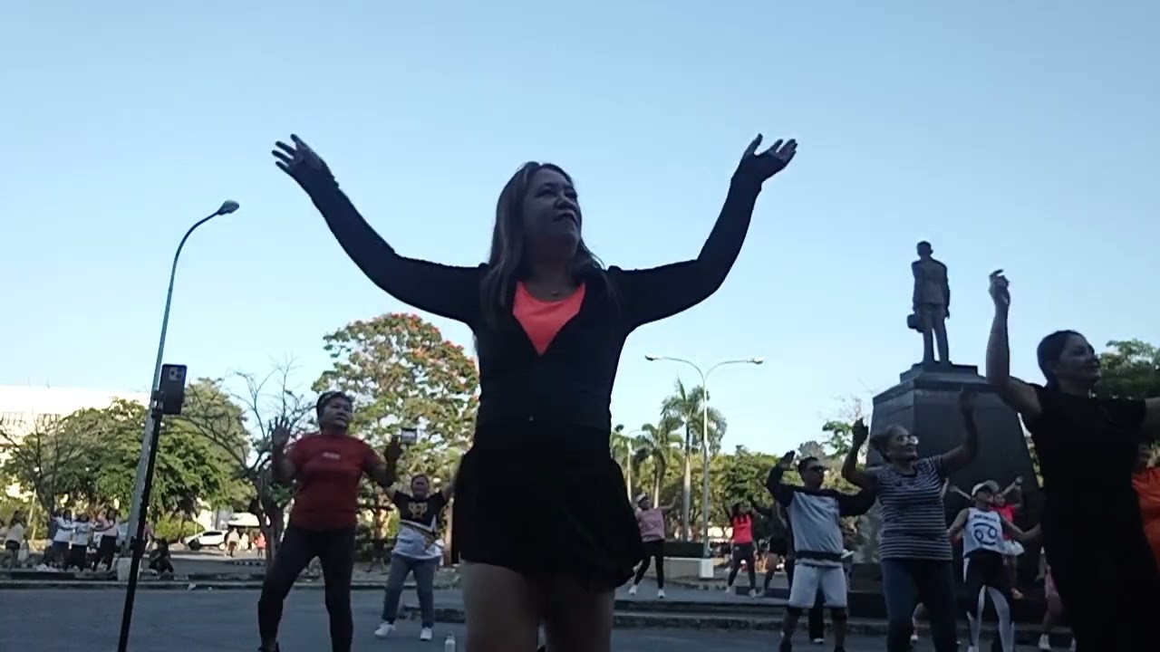 #dancefitness  at Ynarez Center with Zumbaladies🕺♥️👯