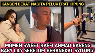 SWEET RAFFI AHMAD NGAJAK BABY LILY MAIN SEBELUM BERANGKAT SYUTING