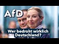 AfD und das politische Establishment: Wer bedroht wirklich Deutschland?