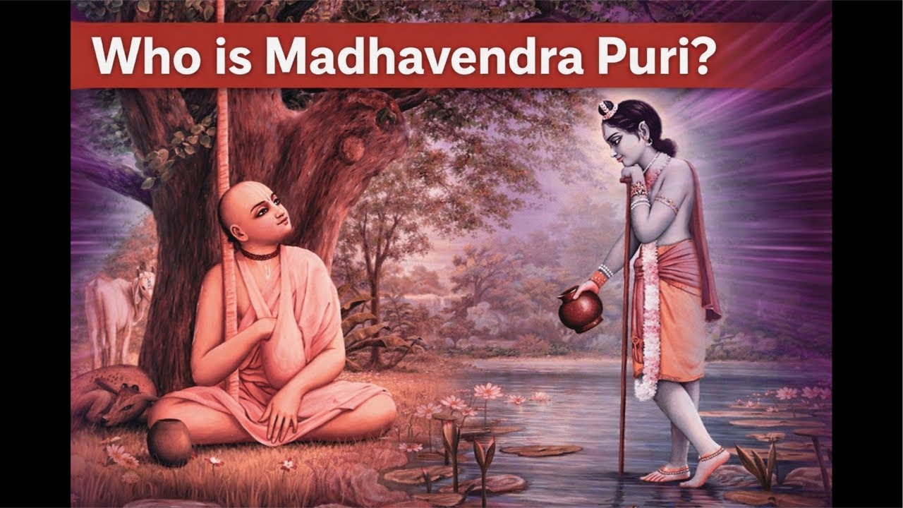 The Glories of Srila Madhavendra Puri #kanchigauravani