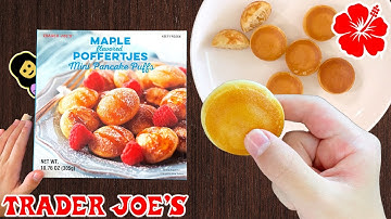 🇳🇱 Maple Flavored Poffertjes Mini Pancake Puffs - Trader Joe’s Product Review
