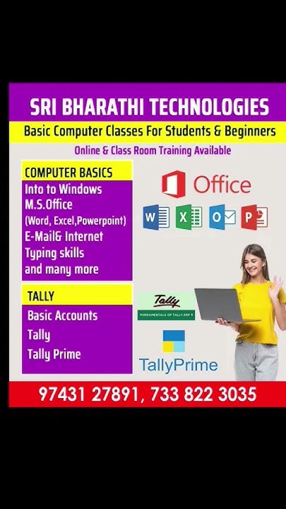 Basic computer classes for Beginners & students ,Online classes, Class ...