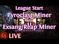 Path of Exile Keepers of the Flame Trickster Pyroclast Mines into Exsang/Reap Mines