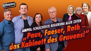 Stimmt!  06.05. 2024 | Gewalt gegen Politiker, LinksCDU, HumorDürre | Mit Kelle, Fis, Mohr, Erken