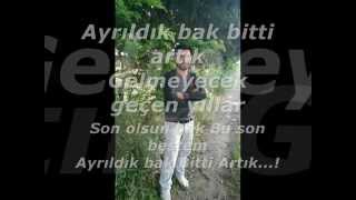 Ayrıldık Bak Bitti Artık 