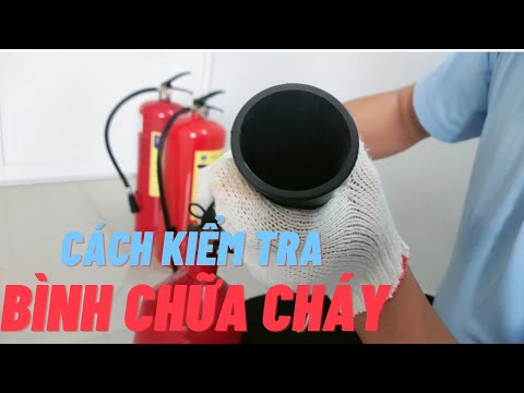 Video: Bình chữa cháy: kiểm tra tình trạng