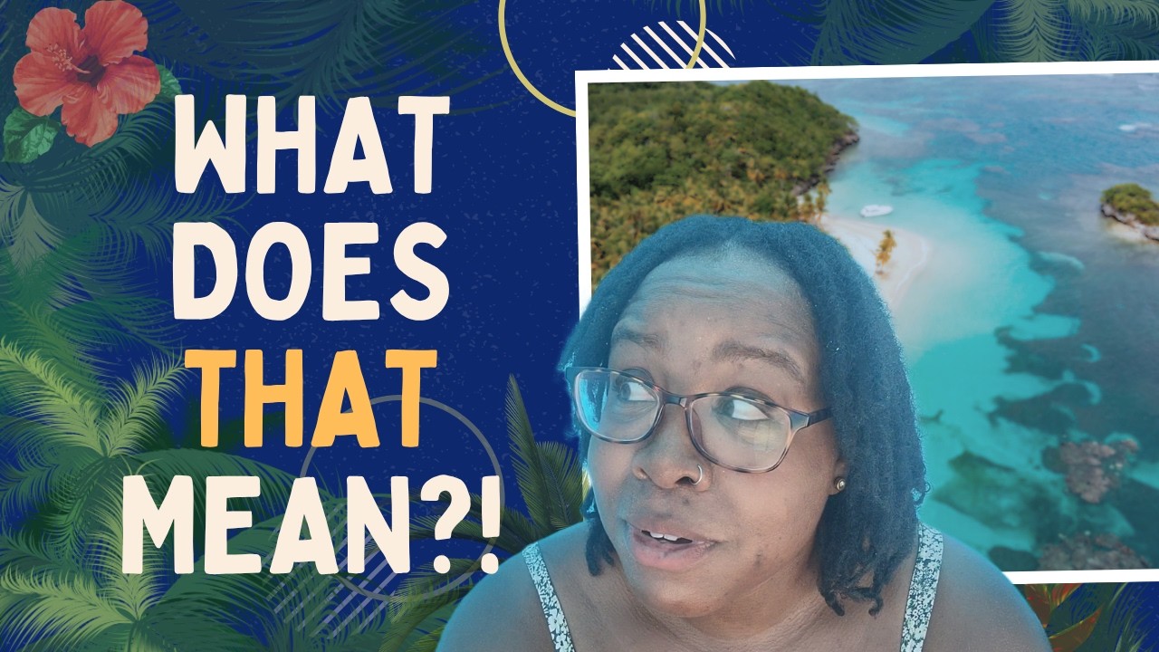 Jamaican Sayings That Took Me By Surprise