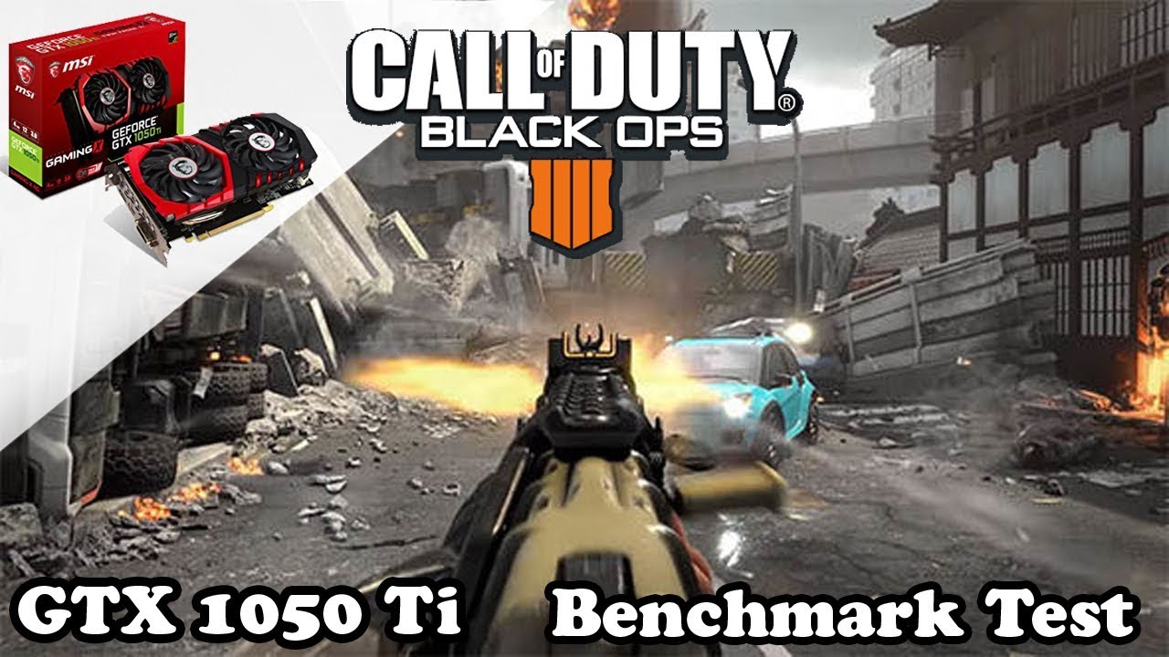 Call of Duty Black ops 4 | GTX 1050 4Gb Ti FPS Test benchmark Game-play
