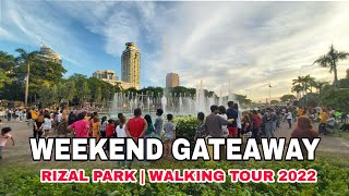 Weekend Gateaway  Rizal Park  Walking Tour  Lets Walk Ph