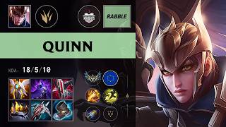 (KHK Rabble) Quinn Jungle vs Lee Sin - EUW Challenger Patch 26.19