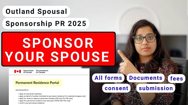 How to SPONSOR your SPOUSE to Canada | Spousal PR Sponsorship Application Online 2025