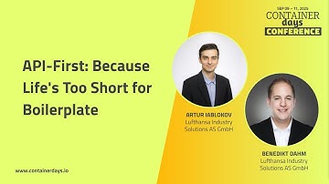 API-First: Because Life