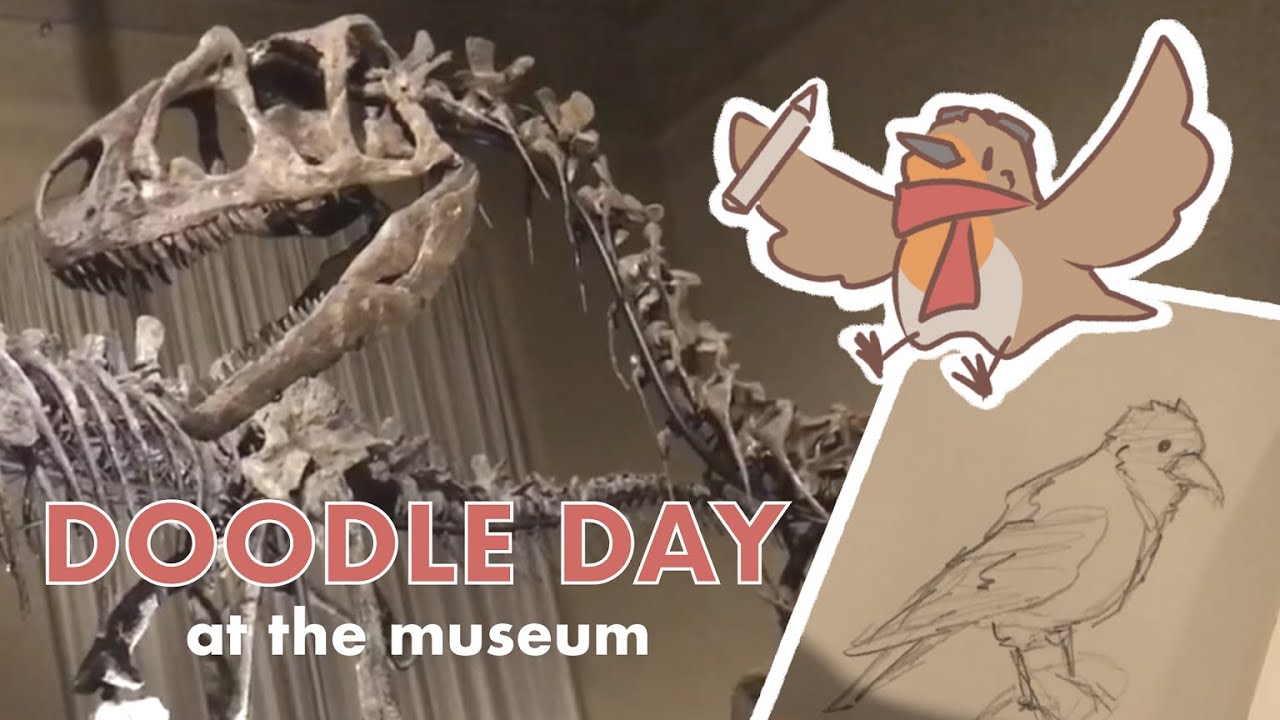 doodle day at the natural history museum! YouTube