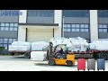 delivery time：luggage vacuum forming machine+CNC trimming cutting machine to one PC suitcase factory