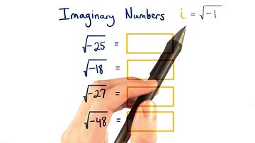 Simplify Imaginary Numbers - Visualizing Algebra
