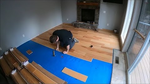 Floating Engineered Hardwood