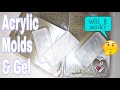 Experimenting Using Gel In An Acrylic Mold | Will It Work? | BLACK SWAN BEAUTY