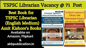 Book for TSPSC Librarian Exam