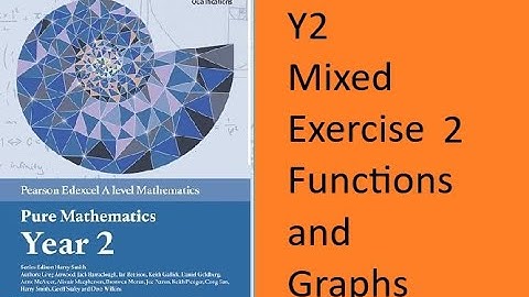 Challenge Question Chapter 2  Functions and Graphs Mixed exercise Edexcel Pure Mathematics Y2