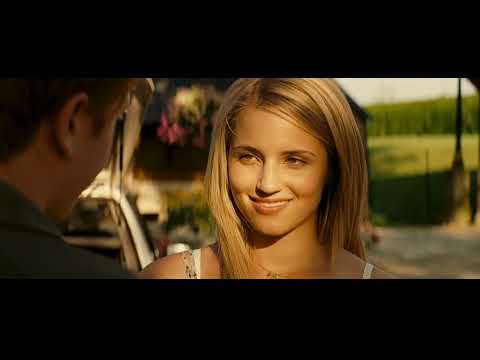 Dianna Agron kick the guy in the groin (the family)