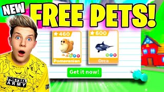 HOW TO GET NEW PETS FROM STAR REWARDS REFRESH UPDATE IN ADOPT ME ! #adoptme  #orca #pomeranian 