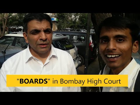Types of boards(cause lists) in Bombay High Court..!!
