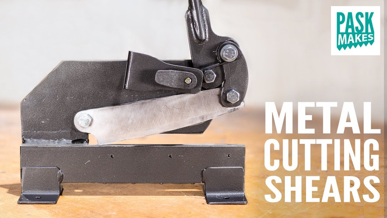 Making Benchtop Metal Cutting Shears 