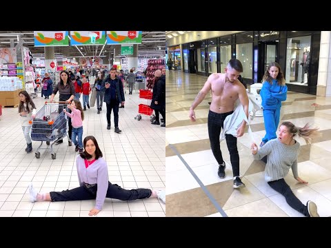 GUY left girl when SAW my FORMS😢 reaction on the supermarket/пранк, реакция в тц
