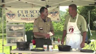 Campfire cooking with the Boyscouts P2