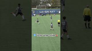 U12 Long Range Snipe From La Galaxy Academy