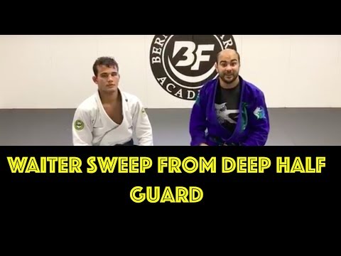 The Waiter Sweep From Deep Half-Guard by Lucas Valle