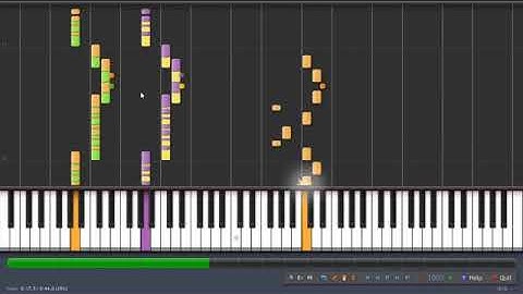 Crash Bash - Warp Room Theme - Synthesia (100%)