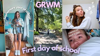 GRWM: FIRST DAY OF COLLEGE *SOPHOMORE YEAR! by Rebecca Madison 298 views 8 months ago 10 minutes, 31 seconds
