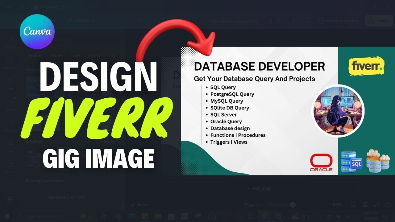 How To Make Effective Fiverr Gig Image And Get Orders | Design ...