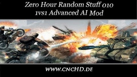 [C&C Zero Hour Random Stuff - 010] 1vs1 Advanced AI Mod