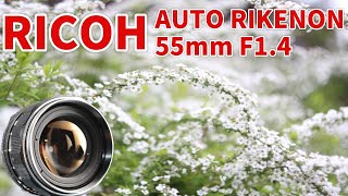 限定１個 リコー オートリケノン 55mm F1.4 M42 トミオカレンズ