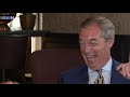 Nigel Farage sits down with darts legend Bobby George for Talking Pints
