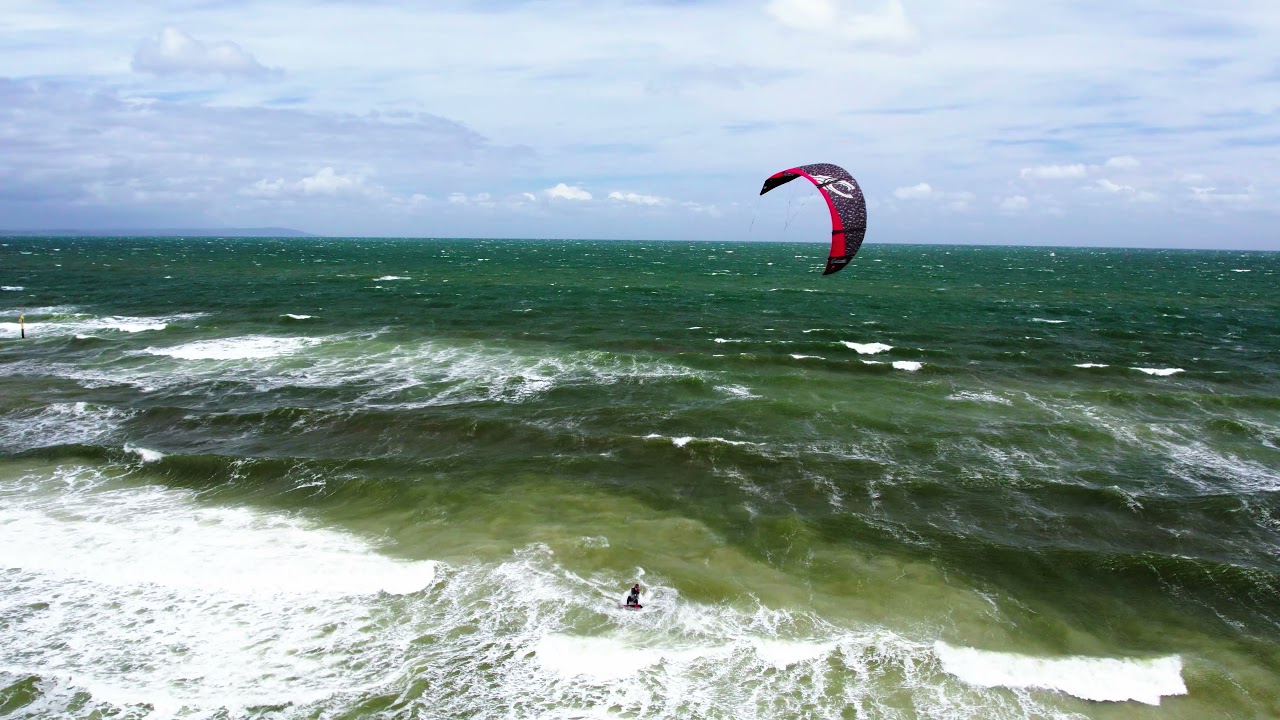 Aspendale Beach Kite Boarders Melbourne, Victoria YouTube