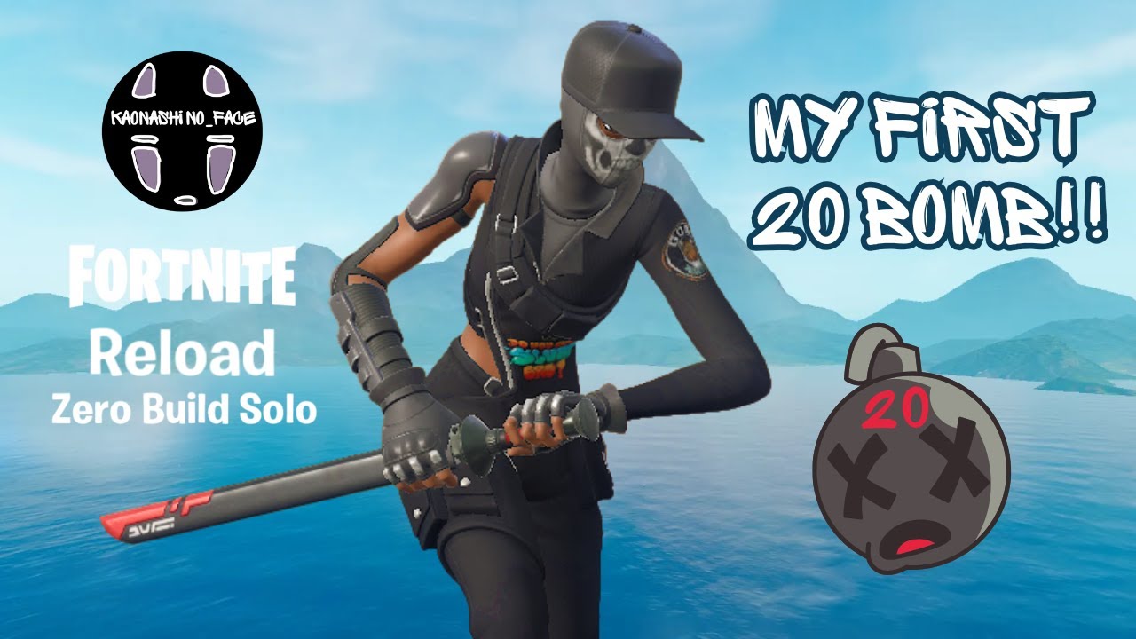 MY FIRST 20 BOMB IN FORTNITE RELOAD ZERO BUILD - CROWN VICTORY ROYALE ...