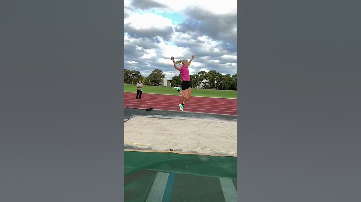 Stride jump training 🔥 | 📹: (TT) Brookeuschkuehl #Olympics
