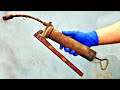 Restoration Rusty Pistol Grip Grease Gun - Perfect Restoration